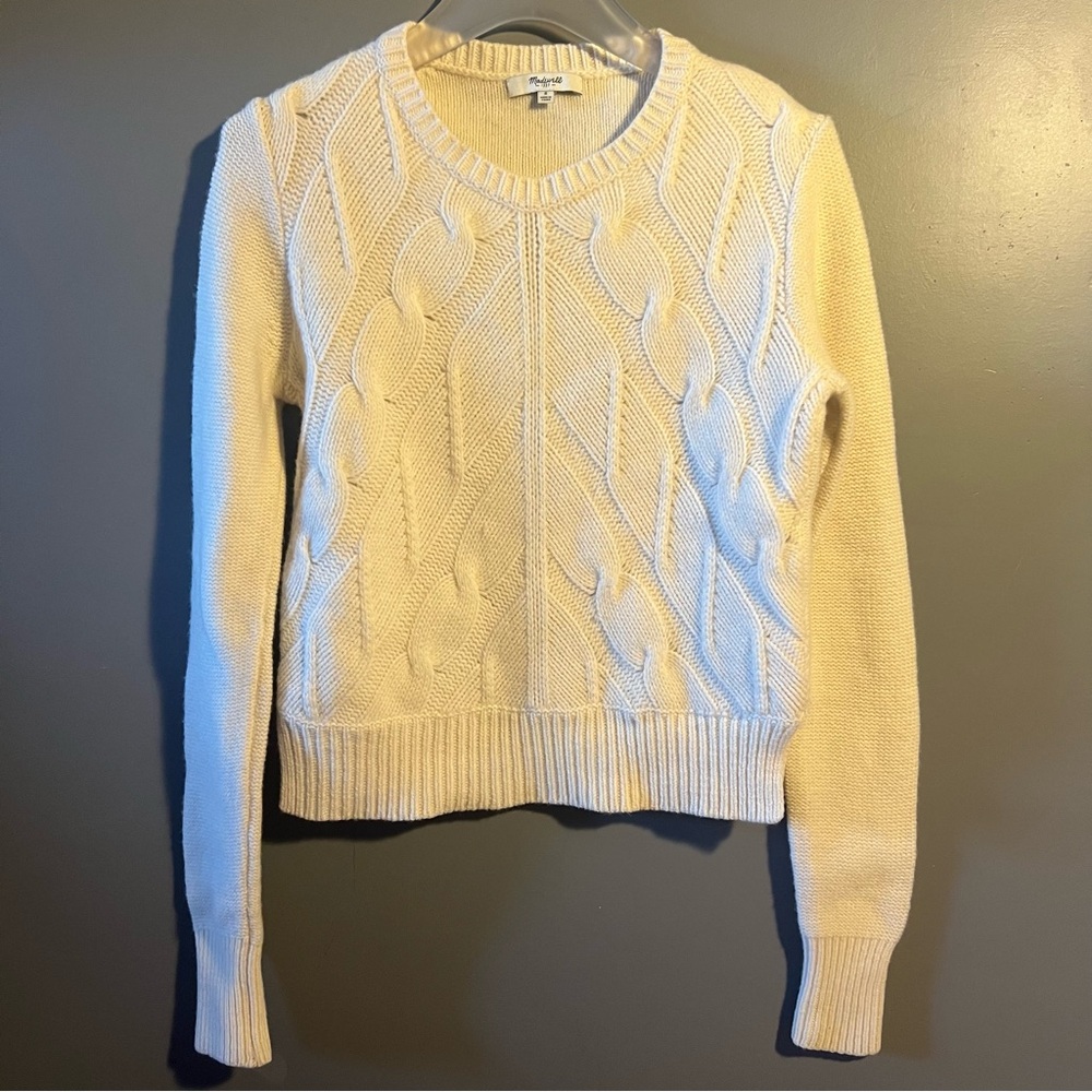Cream Madewell Sweater